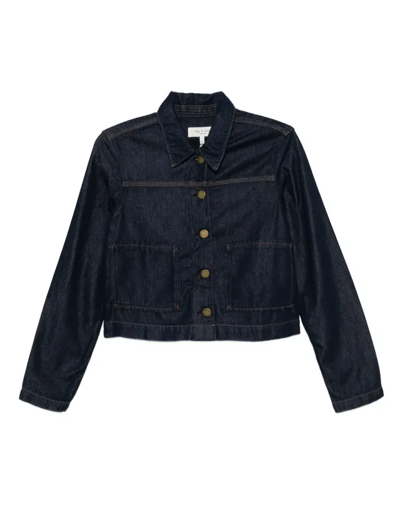 Rag & Bone Adrianna buttoned pocket jacket - Blau Blau