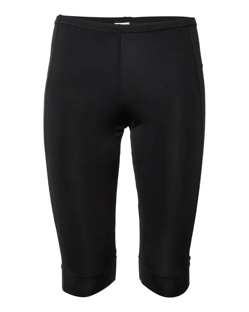 Ganni Shorts im Fahrrad-Style - Schwarz Schwarz