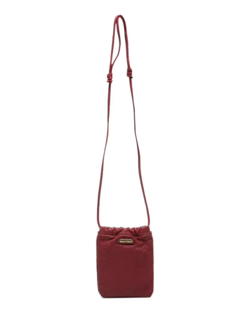 Caterina Lucchi Eva leather crossbody bag - Rot Rot