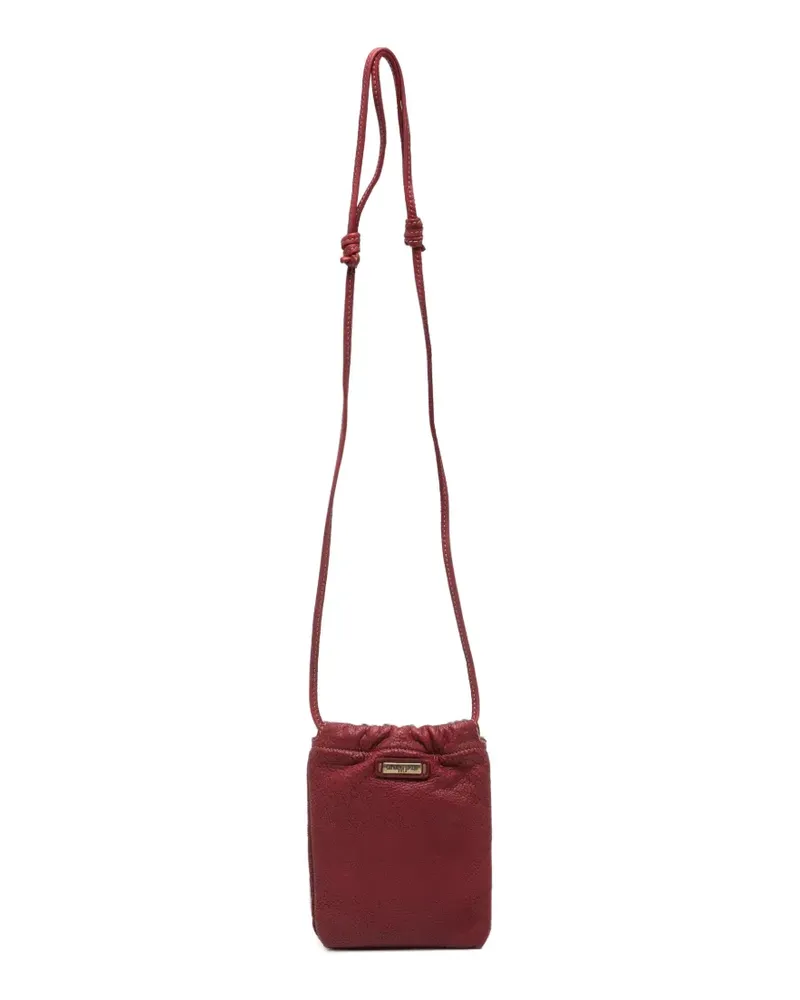 Caterina Lucchi Eva leather crossbody bag - Rot Rot