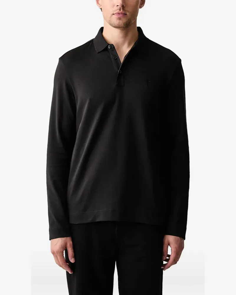 JOOP! Perolo long-sleeve cotton polo shirt - Schwarz Schwarz