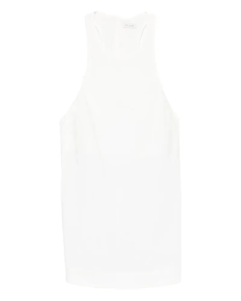 St. Agni racerback crew-neck top - Weiß Weiß