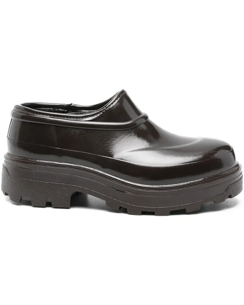 Tretorn x Kassl Editions Beth Regenstiefel - Braun Braun