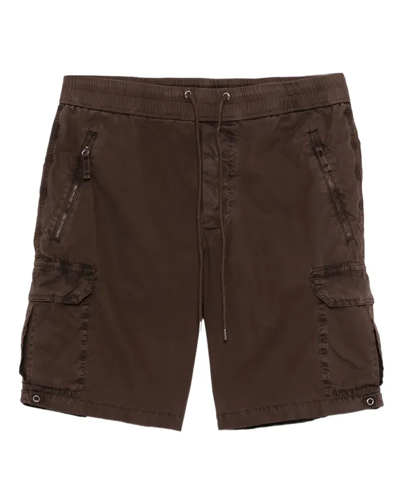 James Perse Parachute Cargo-Shorts aus Popeline - Braun Braun