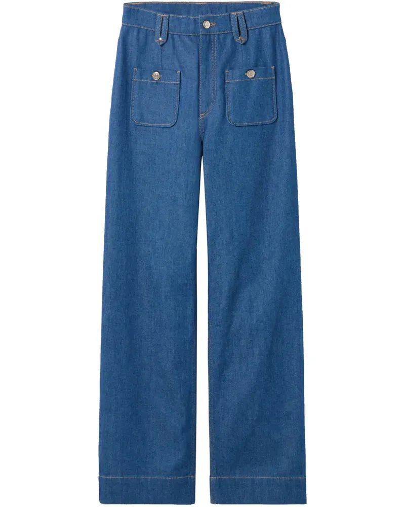 Claudie Pierlot Brut Jeans - Blau Blau