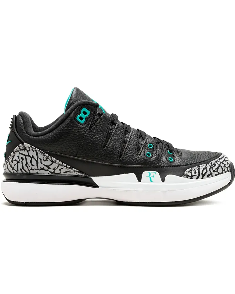 Nike x RF 'Zoom Vapor AJ3' Sneakers - Schwarz Schwarz