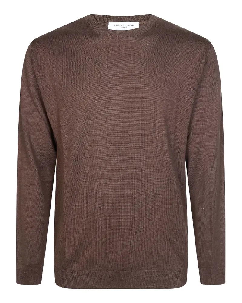 Daniele Fiesoli Fein gestrickter Pullover - Braun Braun