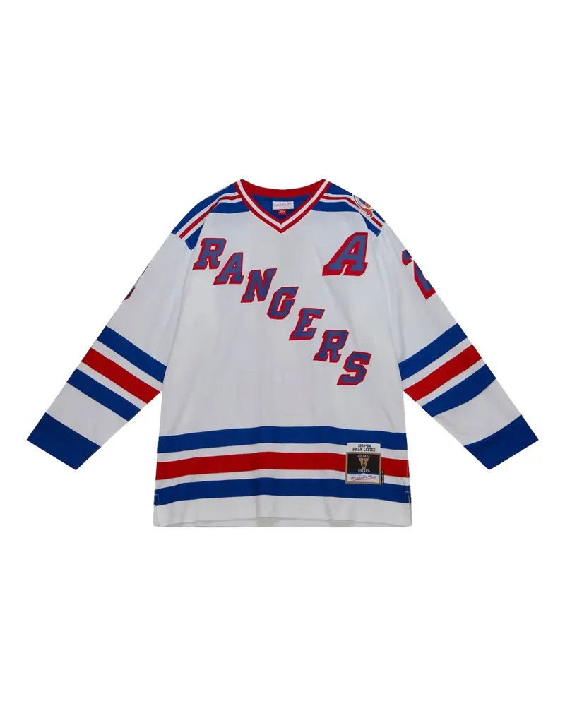 Mitchell & Ness x New York Rangers 1993 Brian Leetch T-Shirt - Blau Blau