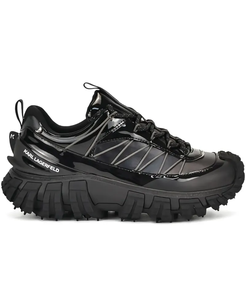 Karl Lagerfeld K/TRAIL-KROSS Sneakers mit Schnürung - Schwarz Schwarz