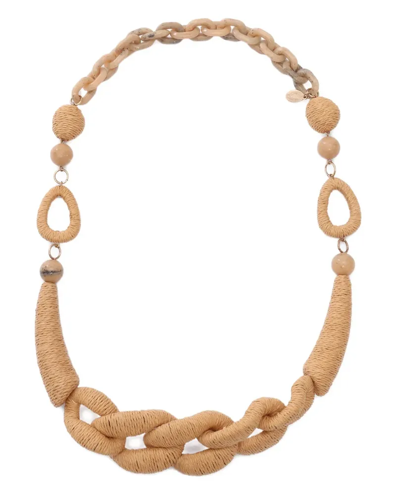 Max Mara Teismo Halskette - Nude Nude