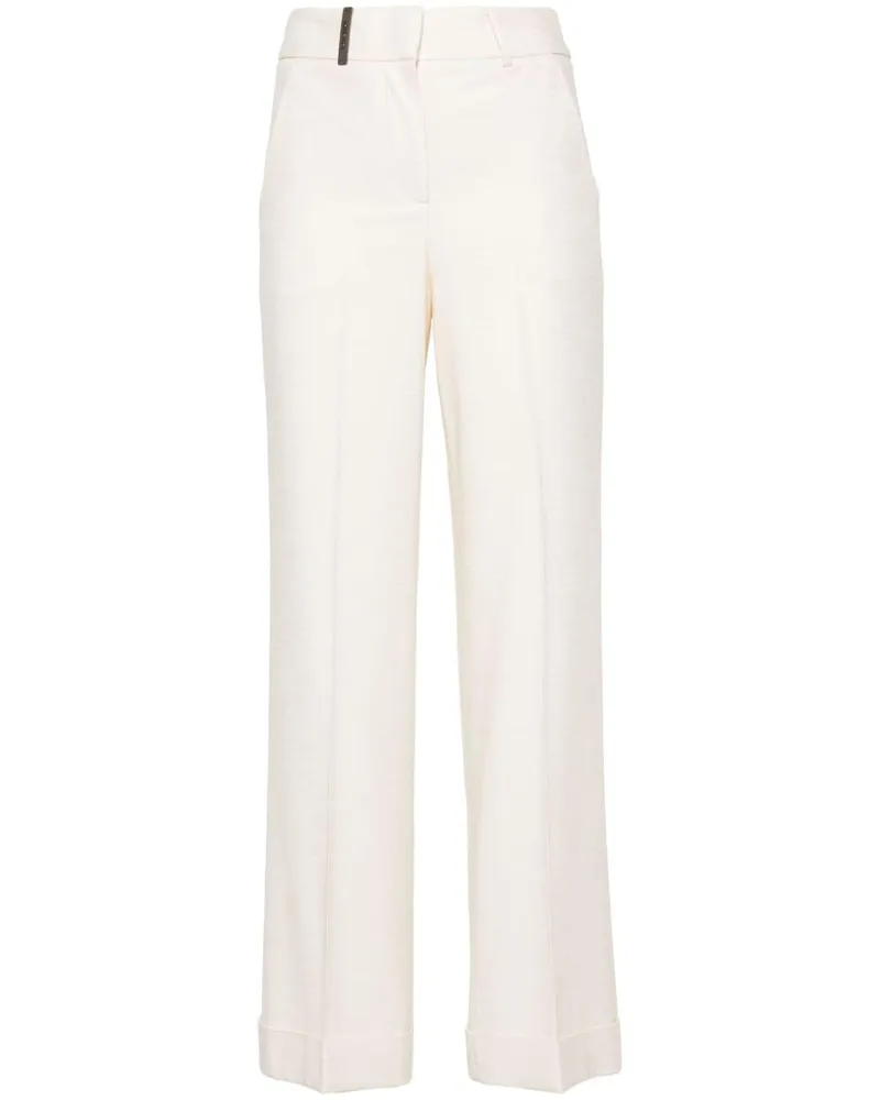 Peserico Hose mit geradem Bein - Nude Nude