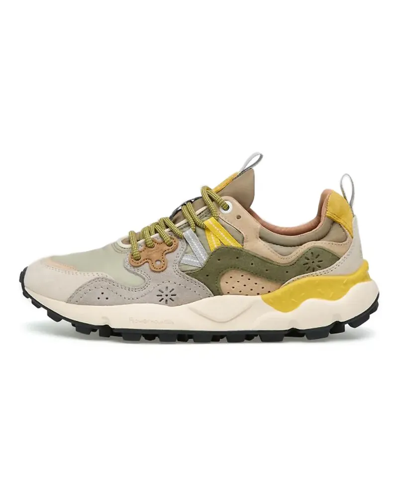 Flower MOUNTAIN Yamano 3 Sneakers mit Wildledereinsätzen - Grün Grün