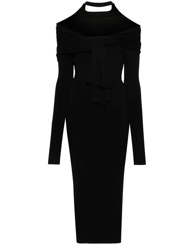 Jacquemus La Robe Doble Kleid - Schwarz Schwarz