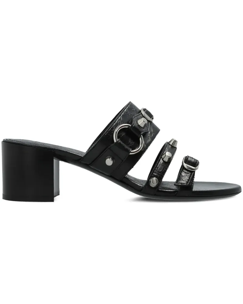 Balenciaga Sandalen mit Absatz 65mm - Schwarz Schwarz