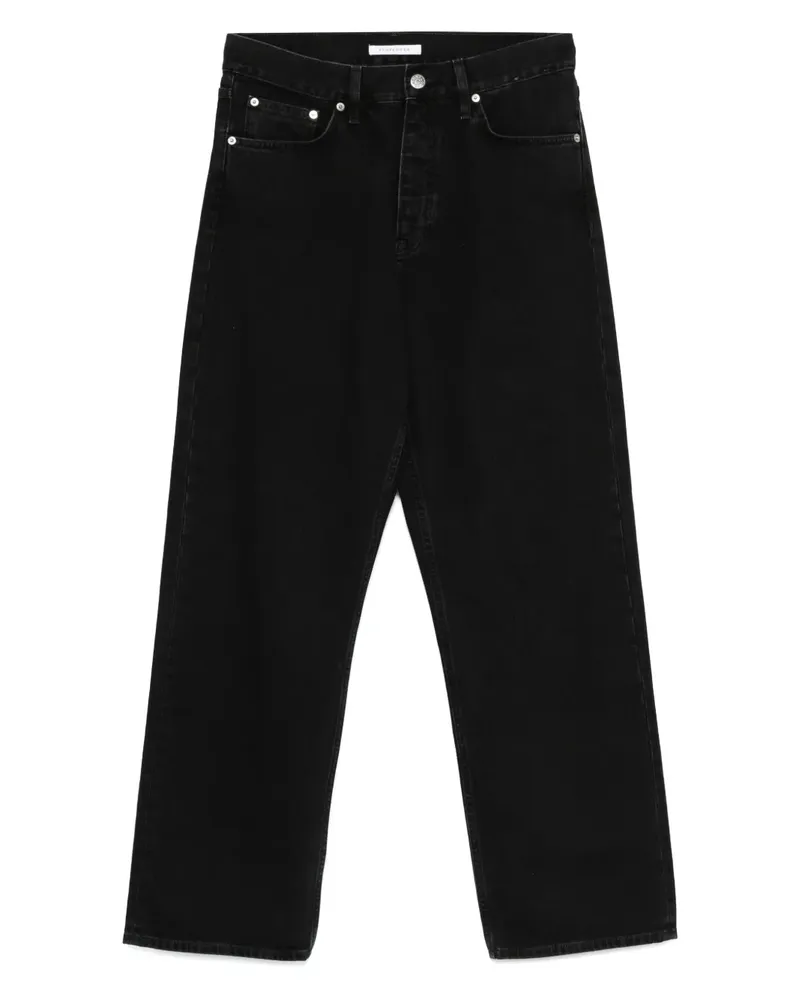 Sunflower Jeans mit weitem Bein - Schwarz Schwarz