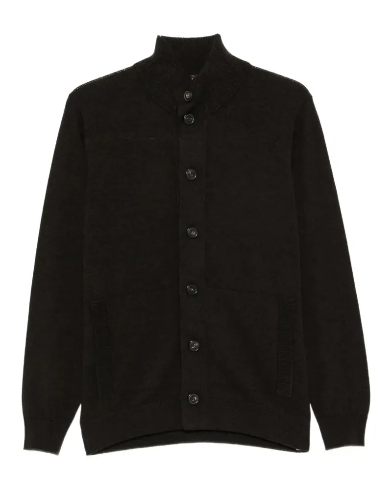 Filippo de Laurentiis button-up wool cardigan - Schwarz Schwarz