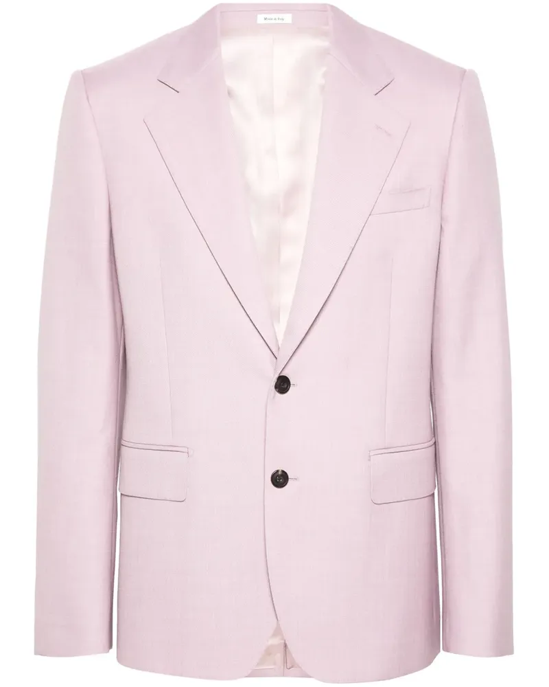 Alexander McQueen Klassisches Sakko - Rosa Rosa