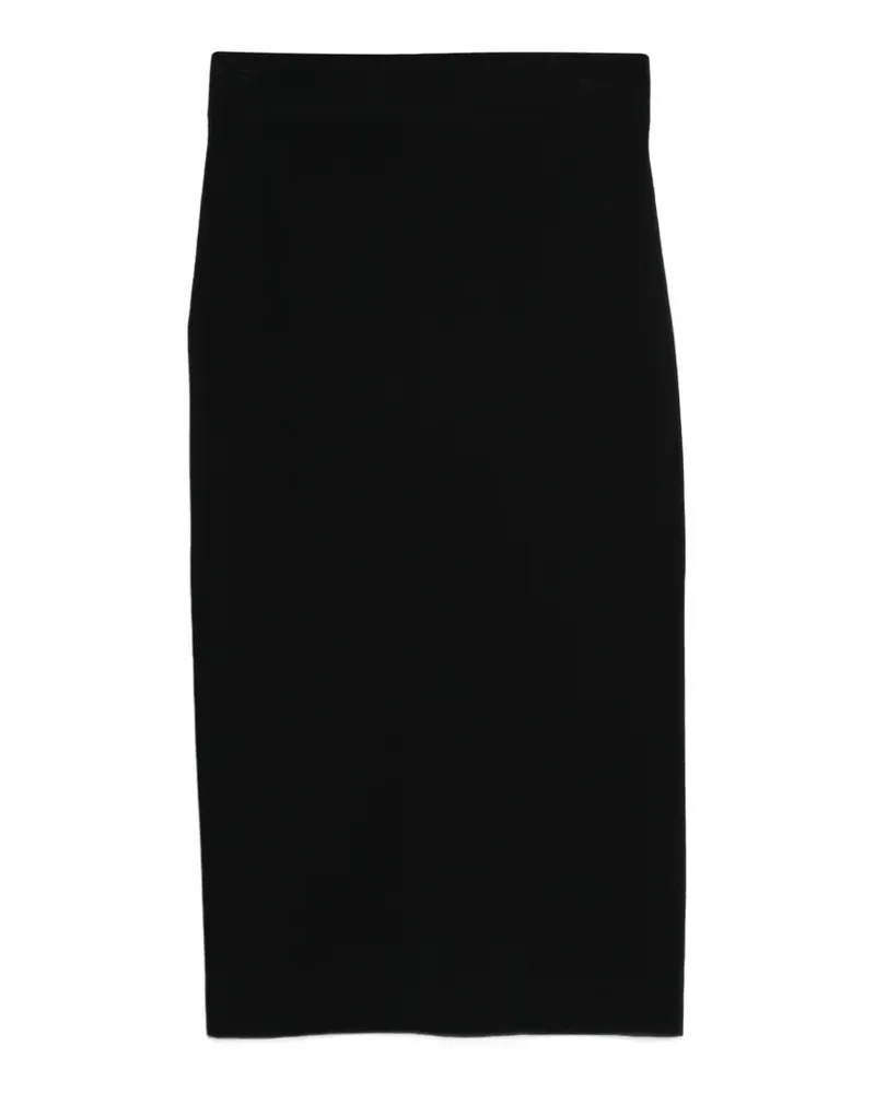 Alpha Studio Midirock mit elastischem Bund - Schwarz Schwarz