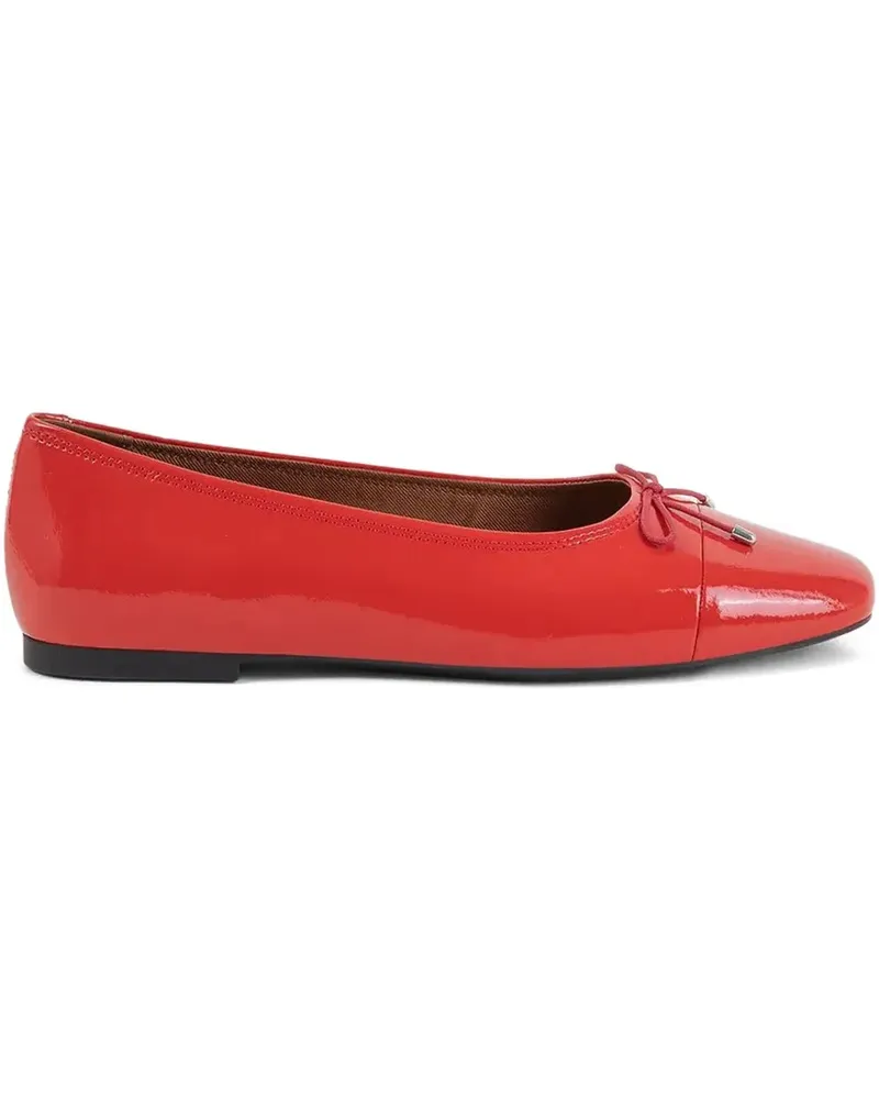Vagabond Jolin Ballerinas aus Lackleder - Rot Rot
