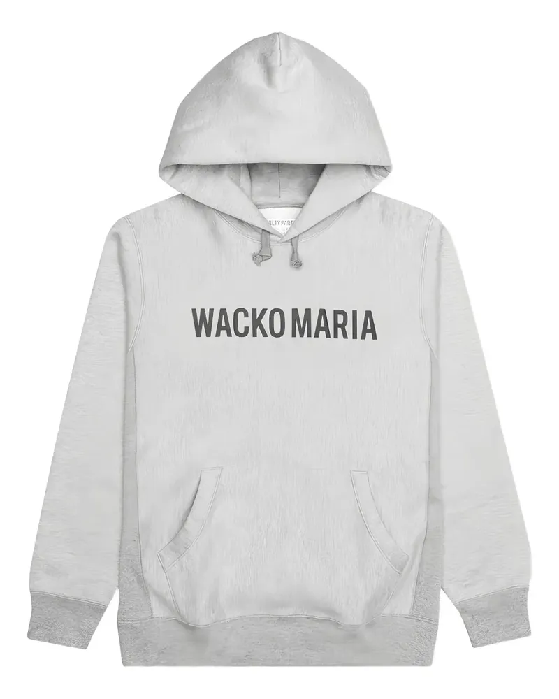 Wacko Maria Hoodie mit Logo - Grau Grau