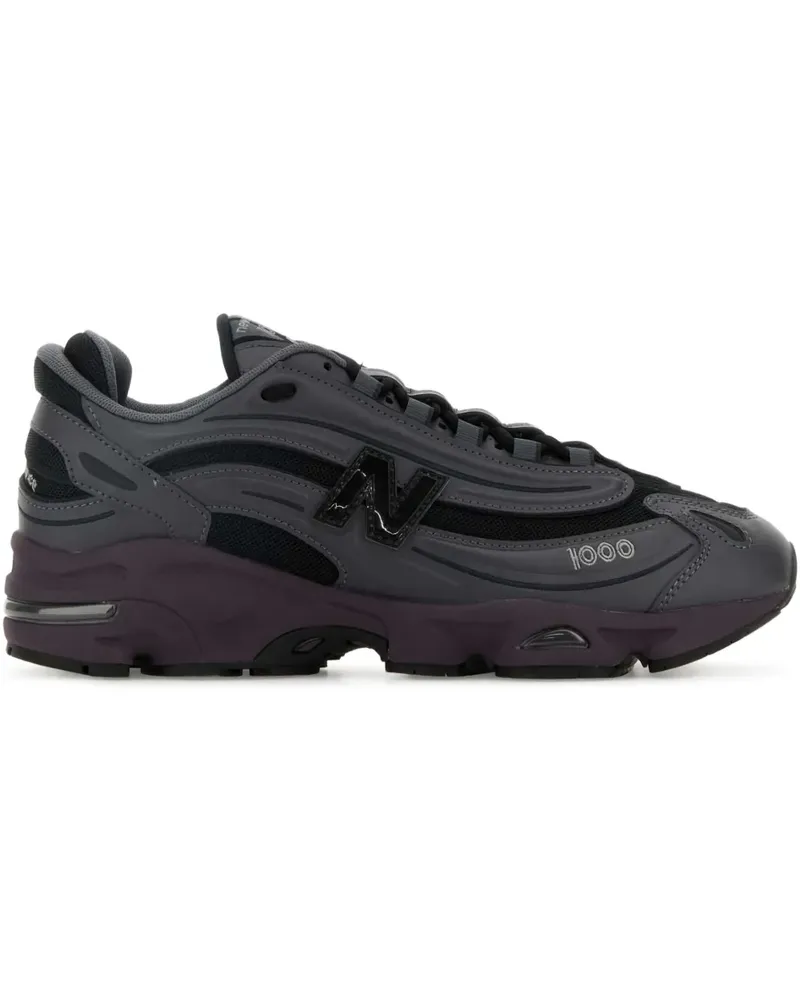 New Balance 1000 Magnet Plum Brown Sneakers - Schwarz Schwarz