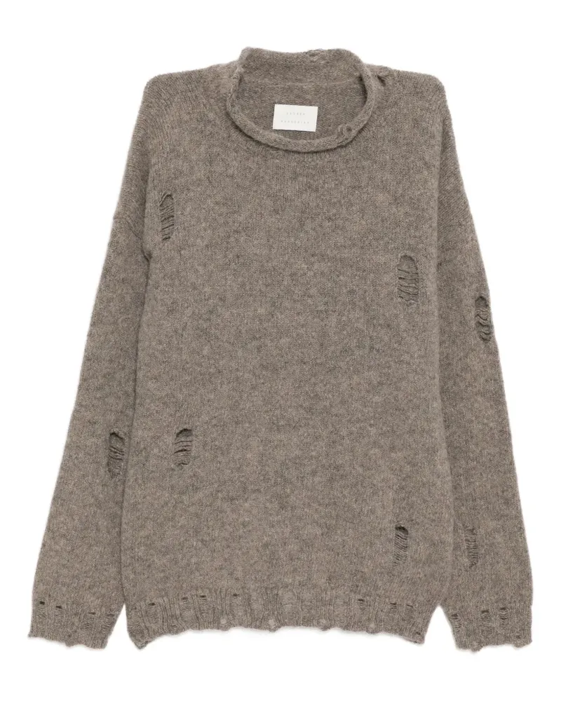 Lauren Manoogian Pullover im Distressed-Look - Grau Grau
