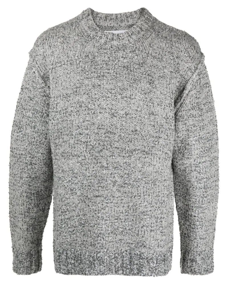 Samsøe & Samsøe Melierter Pullover Grau