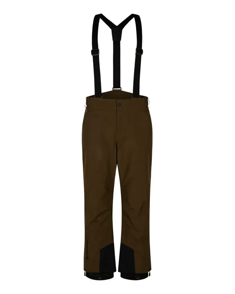 Moncler Skihose mit Logo-Patch - Braun Braun