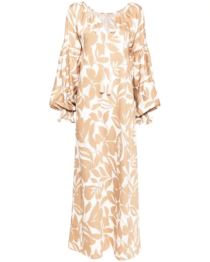 Bambah Costa Kleid - Braun Braun