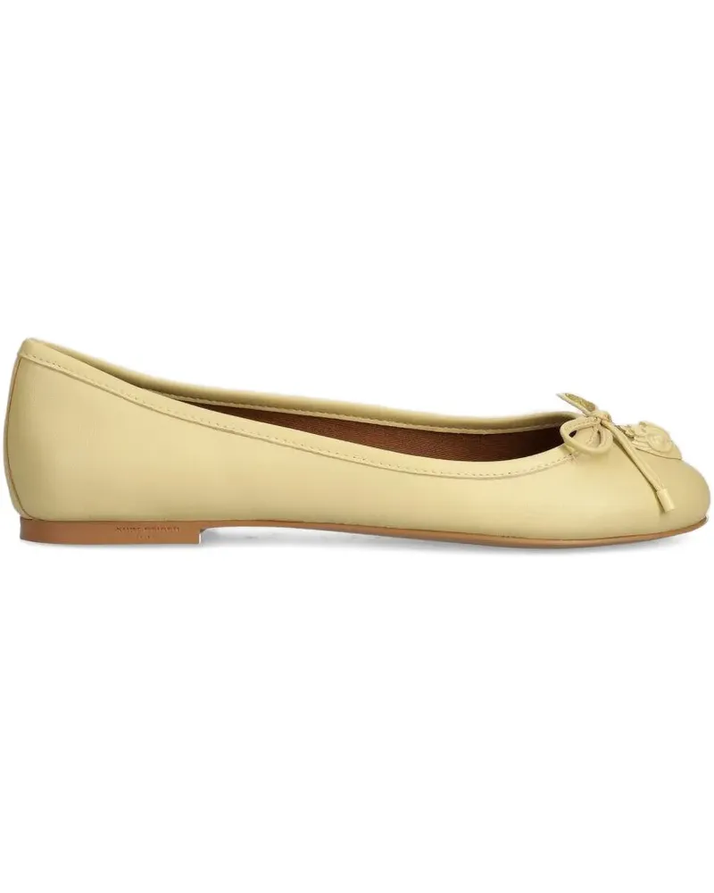 Kurt Geiger Ballerinas mit Schleifendetail - Nude Nude