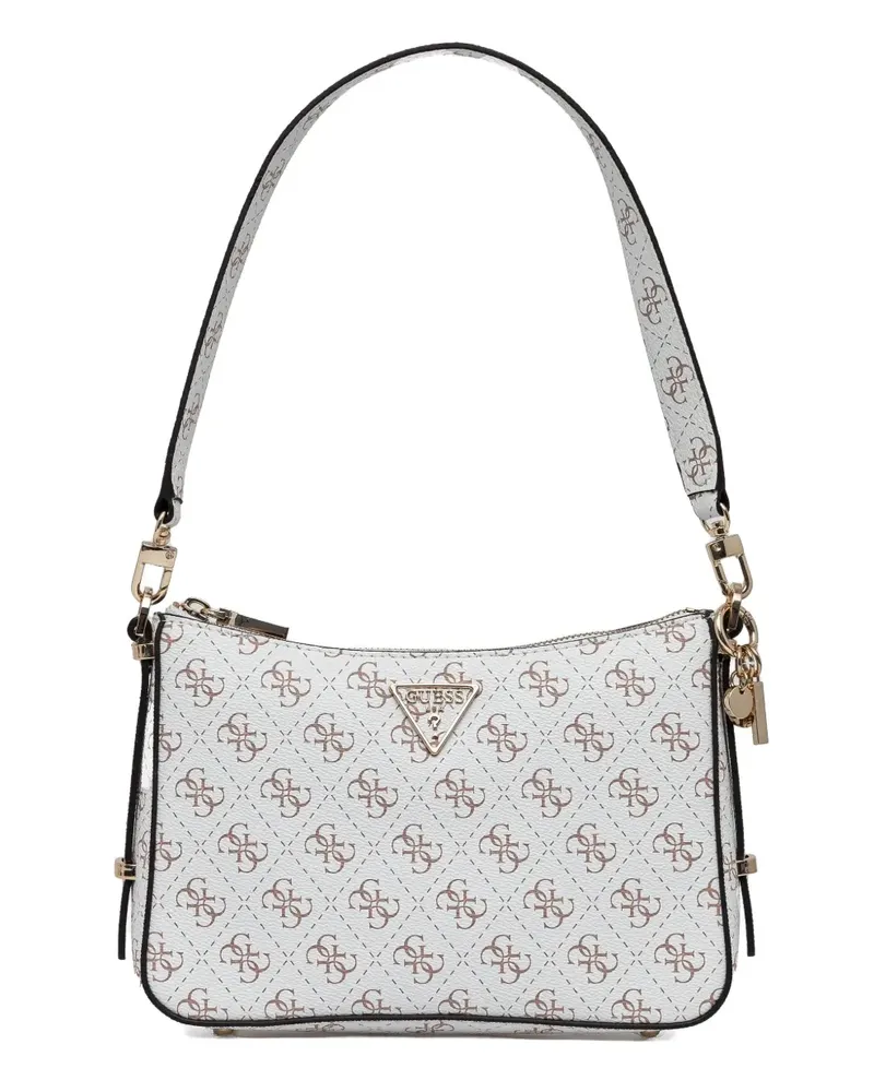 Guess Shopper mit Monogrammmuster - Weiß Weiß