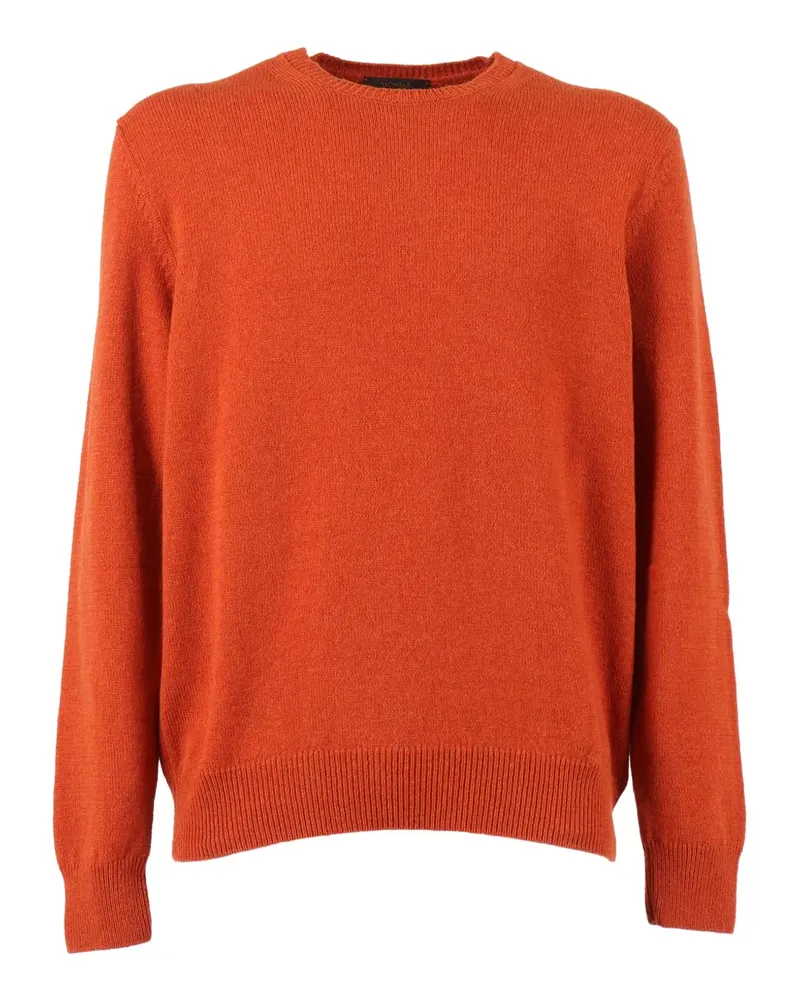 Zanone crew-neck sweater - Orange Orange