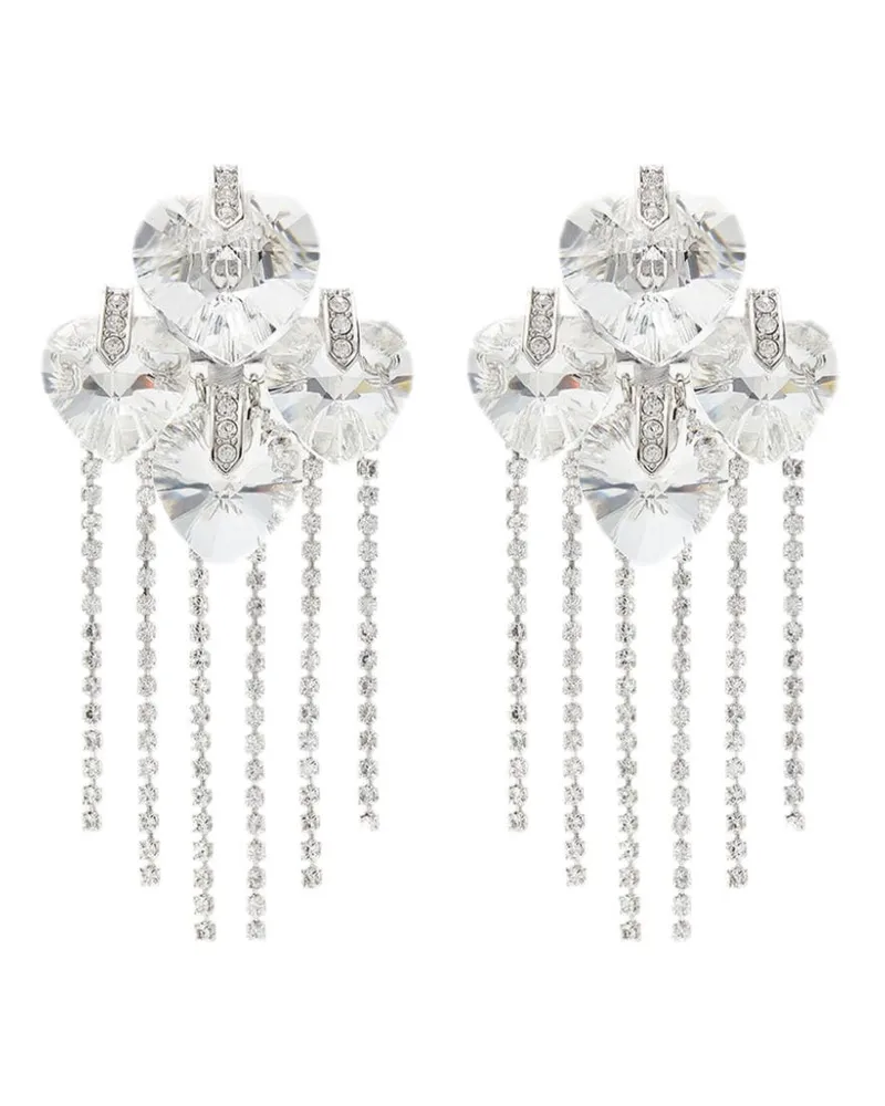 Jimmy Choo Ohrringe mit Kristallen - Silber Silber