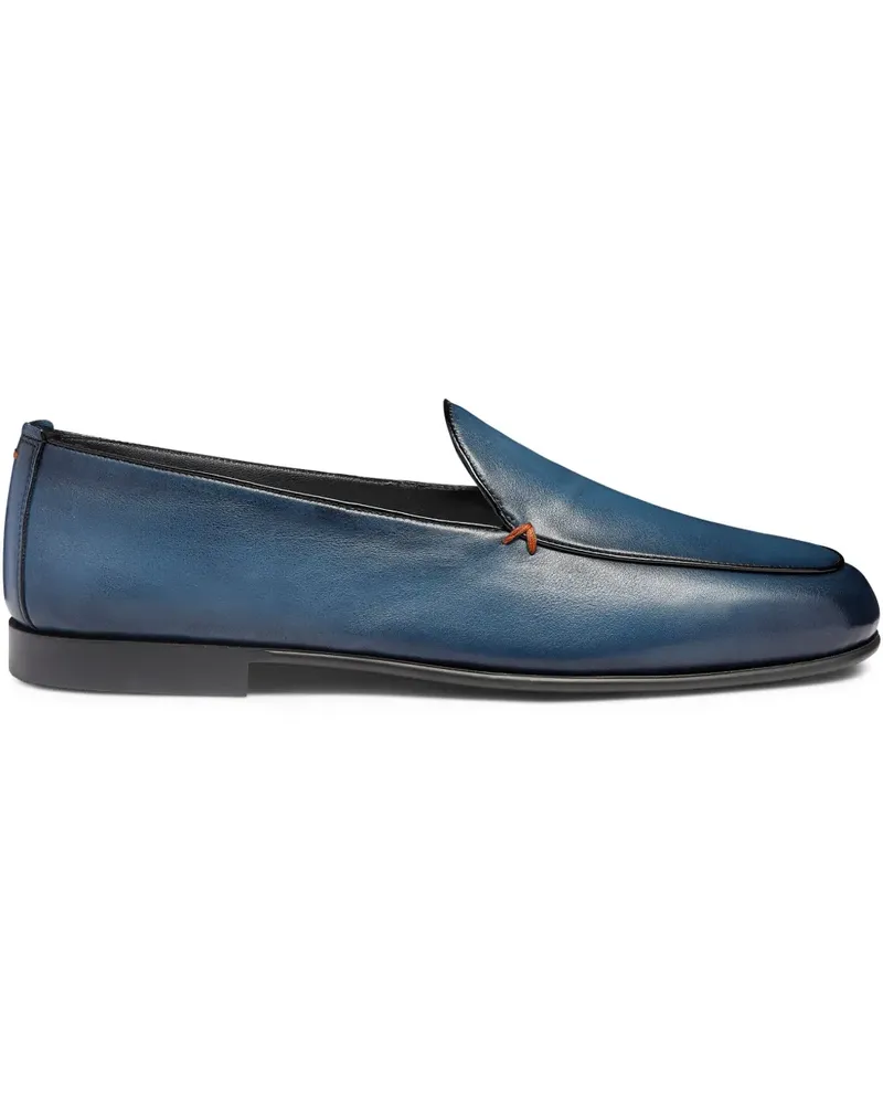 Santoni Klassische Loafer - Blau Blau