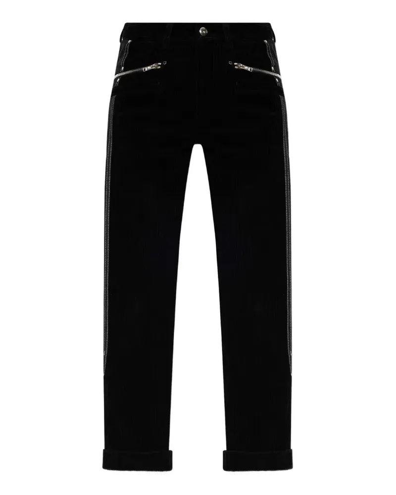 Isabel Marant Revene corduroy trousers - Schwarz Schwarz