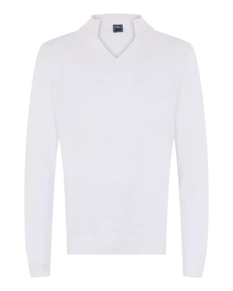 Fedeli long-sleeve sweater - Weiß Weiß