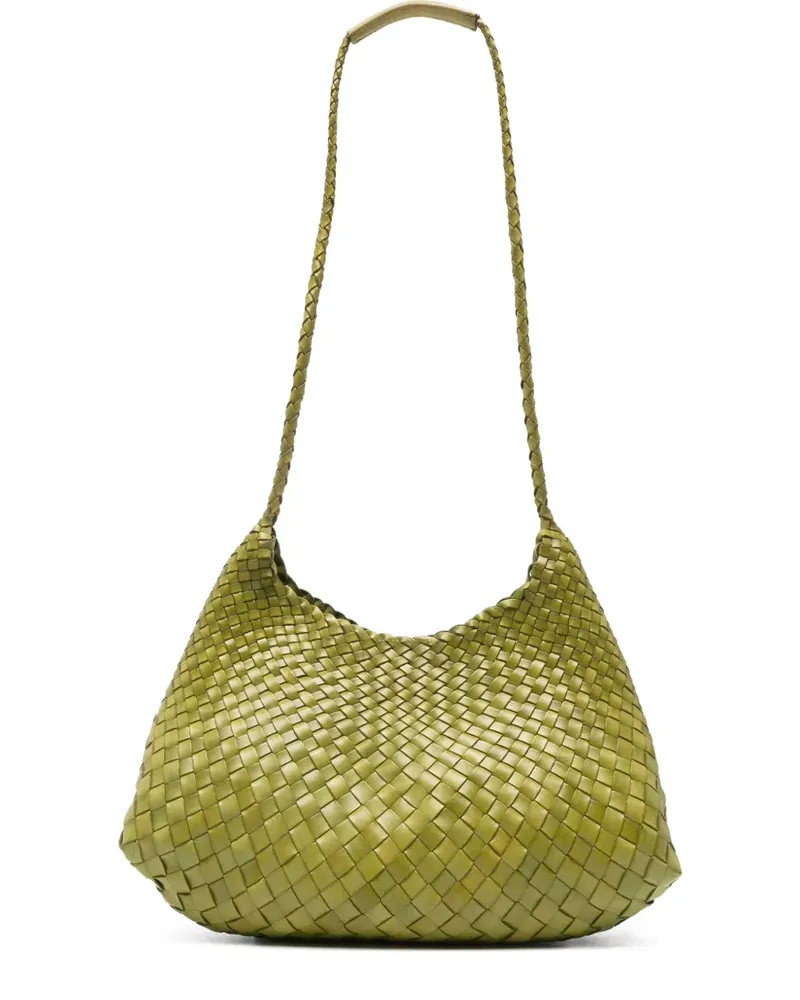 Dragon Diffusion Gewebte Schultertasche - Grün Grün