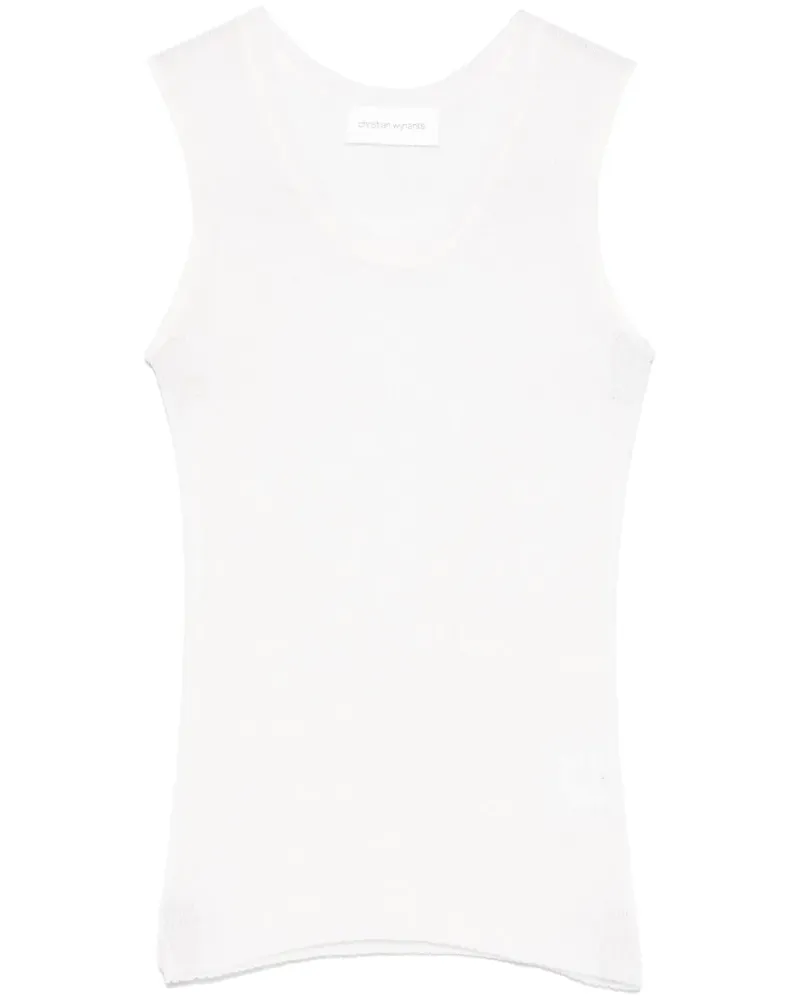 christian wijnants Kipiu Tanktop - Weiß Weiß