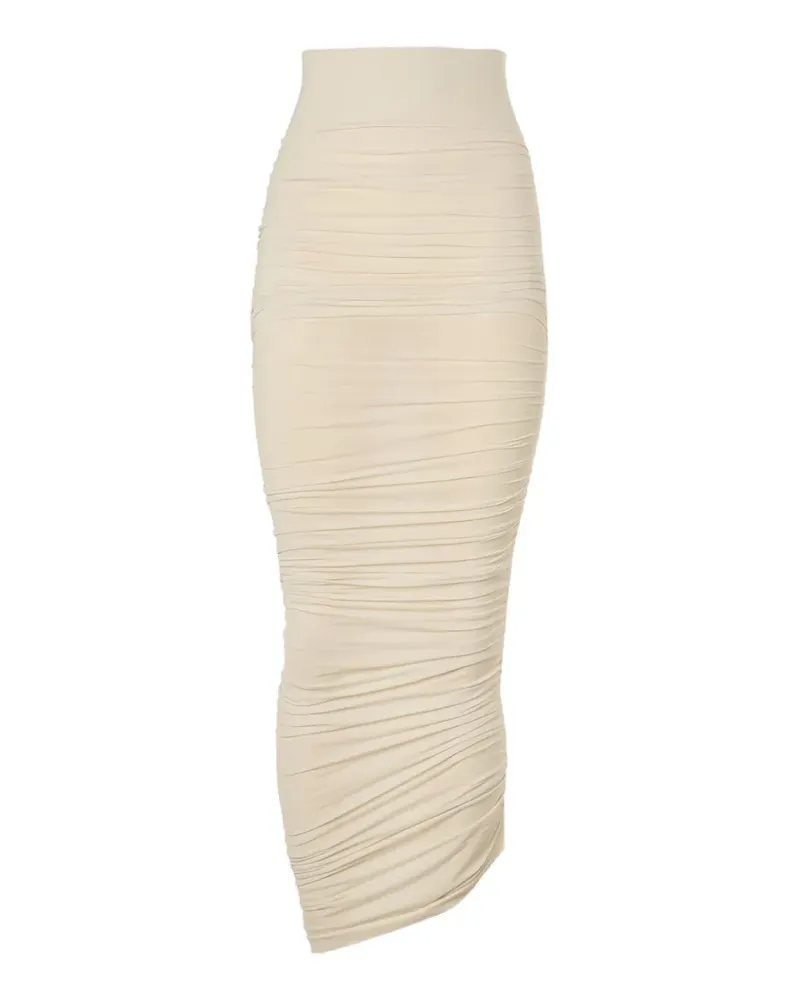 Wolford Asymmetrisch drapierter Rock - Nude Nude