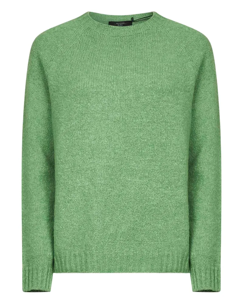 Max Mara Pullover mit Raglanärmeln - Grün Grün