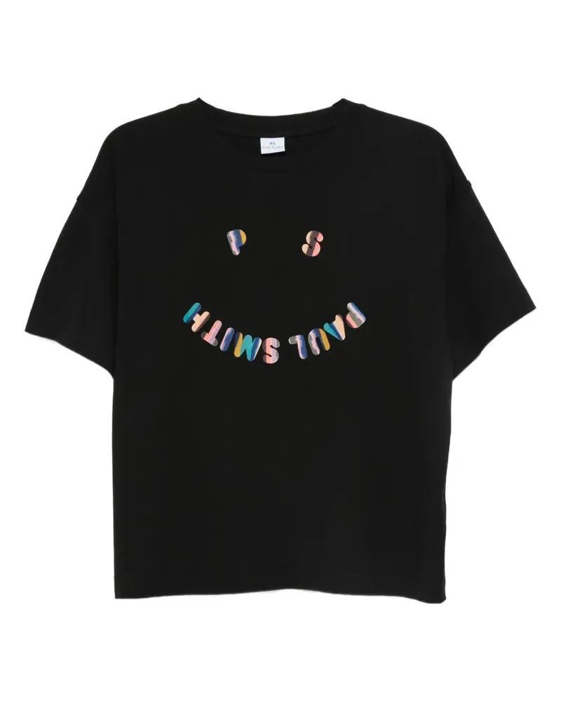 Paul Smith T-Shirt mit Logo-Print - Schwarz Schwarz