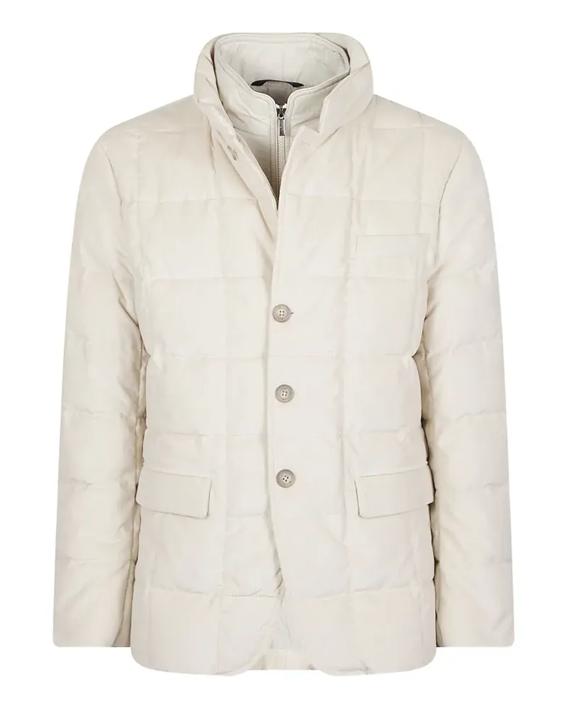 Fay quilted corduroy jacket - Nude Nude