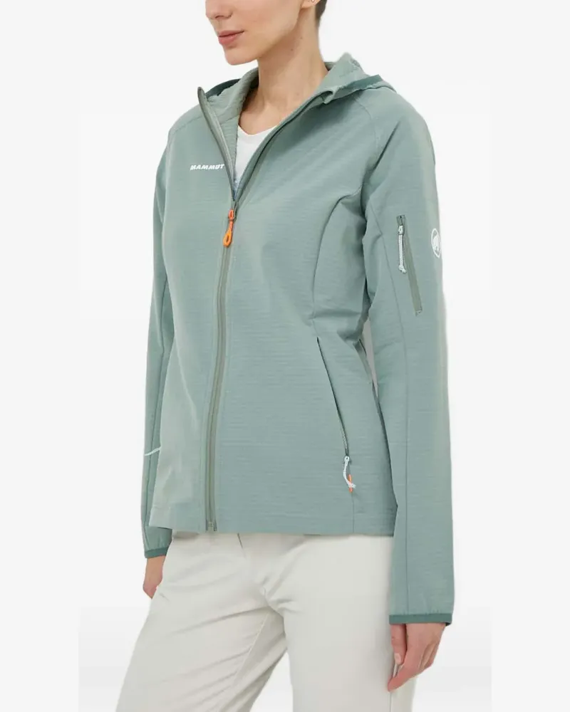 Mammut hooded zip top - Grün Grün
