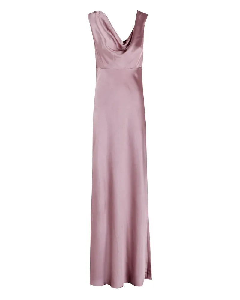 Vince Kleid mit Schalkragen - Rosa Rosa