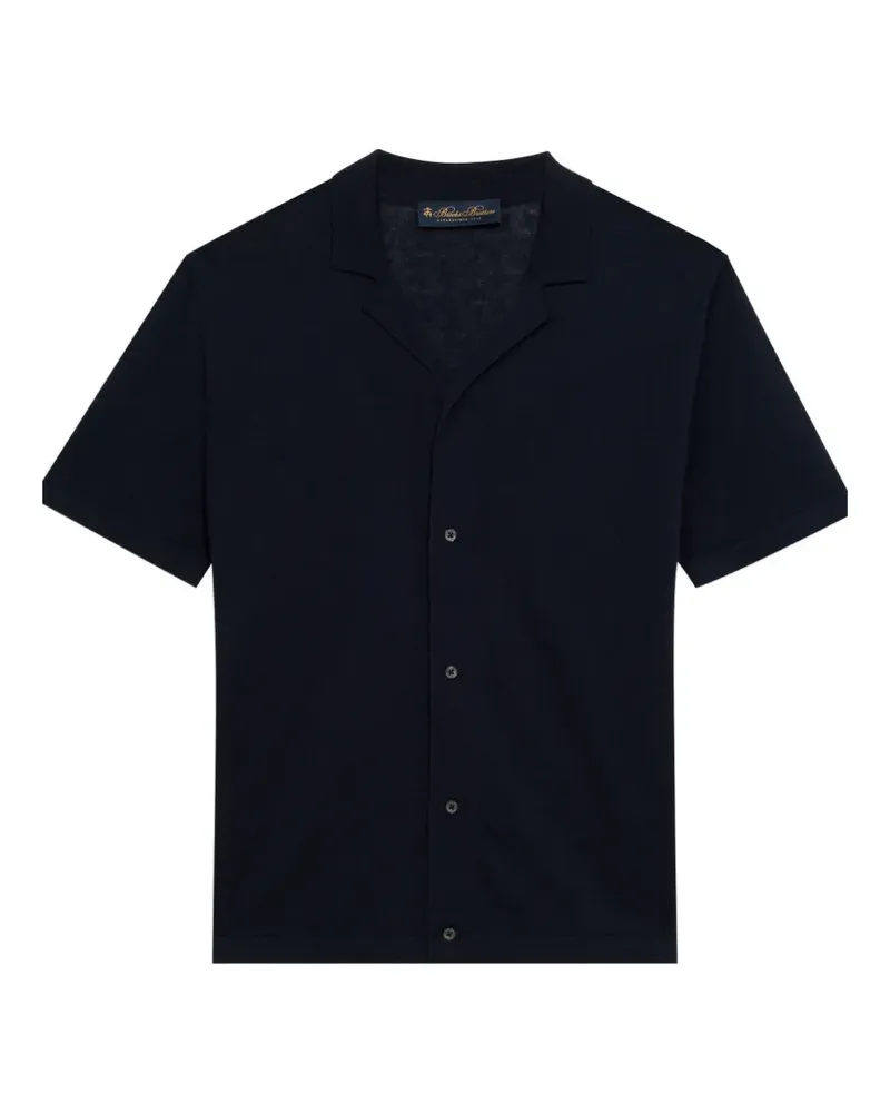 Brooks Brothers Geripptes Hemd - Blau Blau