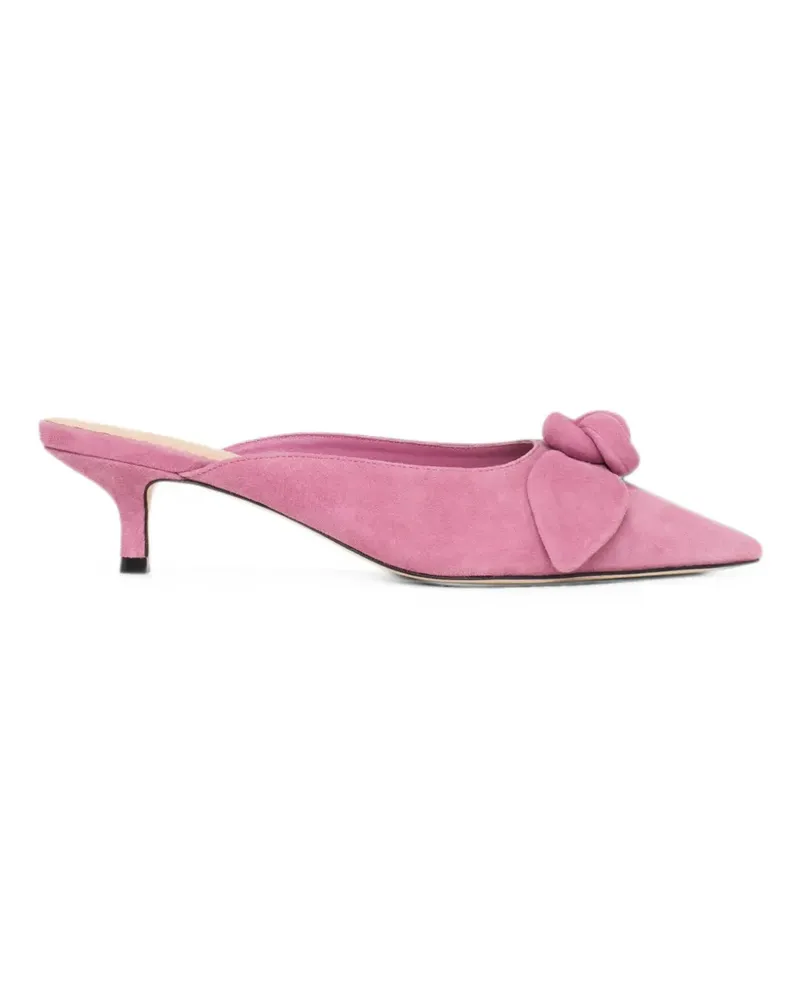 Cinq à Sept Layla Mules mit Absatz - Rosa Rosa