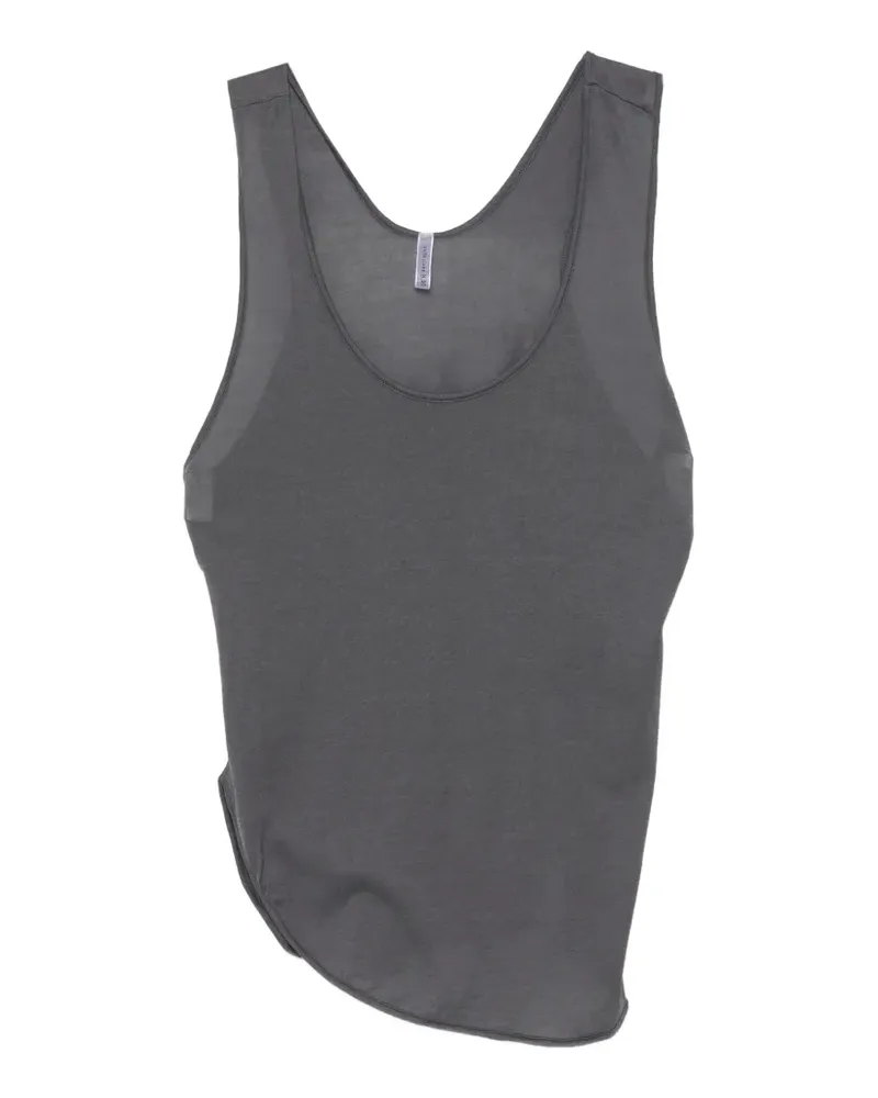 Daniele Fiesoli scoop-neck tank top - Grau Grau