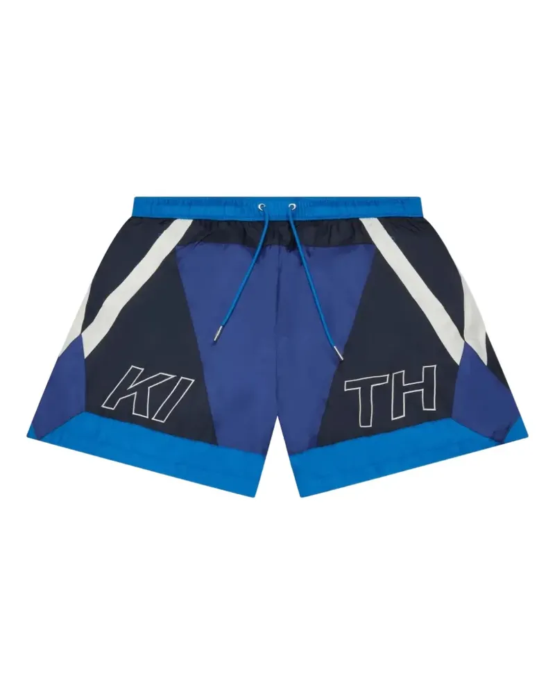 KITH Turbo colour-block shorts - Blau Blau