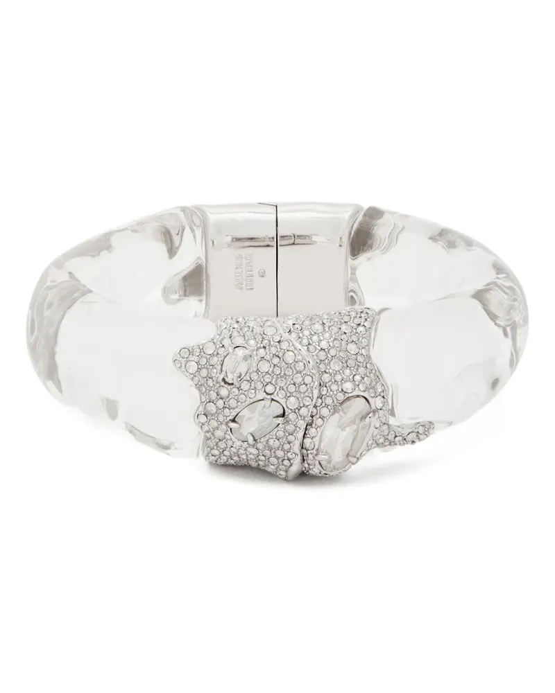 Alexis Bittar Silverlake crystal-embellished bracelet - Silber Silber
