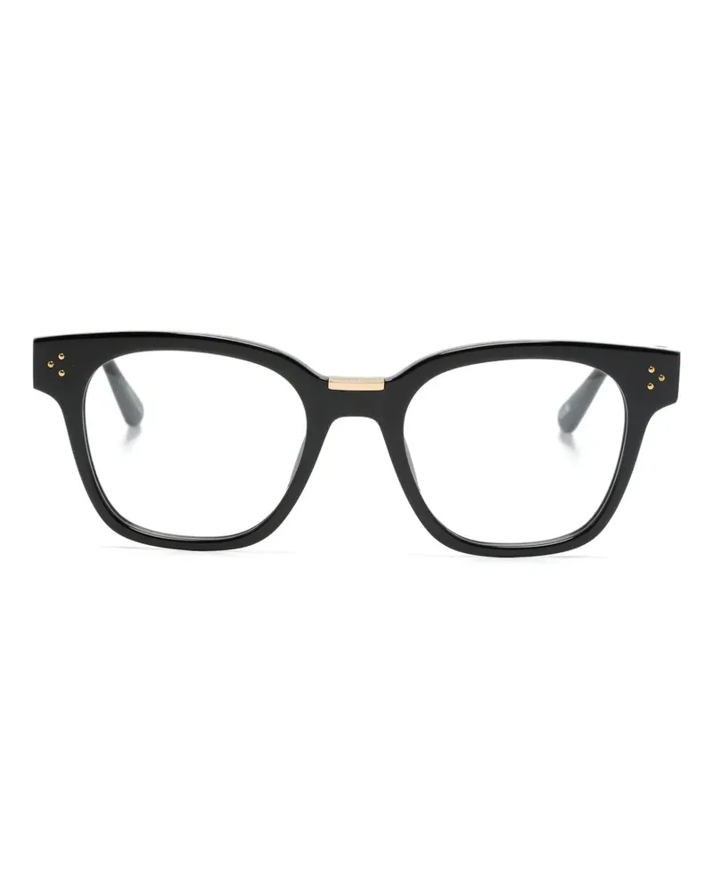 Linda Farrow Sanchez Brille mit Wayfarer-Gestell - Schwarz Schwarz